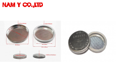 Bộ vỏ pin cúc áo CR2032 (đường kính 20mm x dày 3.2mm) với tùy chọn thép không gỉ SS316 - 200 chiếc/g