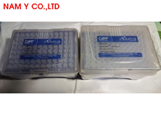 Đầu côn 10ul, ExpellPlus, CAPP, 96 cái/hộp nhựa nắp trong, Cat.5030015-1 không chứa Rnase, Dnase, DN