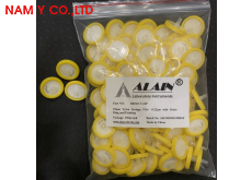 Đầu/Phin lọc Nylon dạng ống tiêm,  F25mm, 0,22mm có vòng bên ngoài, ALAIN Laboratory, Part.NO: BSF25