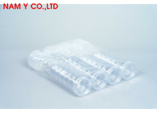 Lọ Nhựa Đựng Mẫu PP 100ml, có nắp  vặn xoáy vít, trắng, không nhãn mác