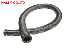 Ống hút chân không mềm dẻo bằng thép không gỉ KF-D25 (dạng xếp), 1 mét - KF25PIPE