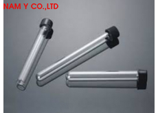 Ống nghiệm thuỷ  tinh có nắp nhựa vặn đen, F16x100,mm, 13ml , GENLAB, Code- 2030100012946